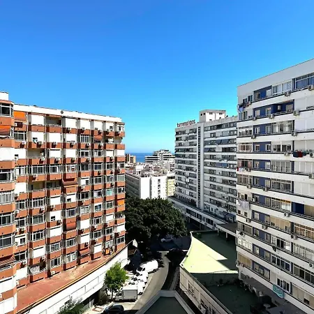 Encantador Estudio Con Piscina, Parking, Gran Tv - Torremolinos Centro 托雷莫利诺斯
