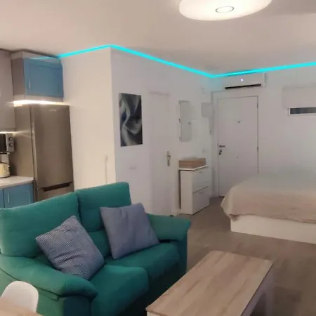 Encantador Estudio Con Piscina, Parking, Gran Tv - Torremolinos Centro 公寓 *