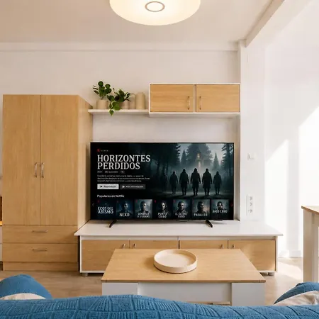 Encantador Estudio Con Piscina, Parking, Gran Tv - Centro Lägenhet Torremolinos