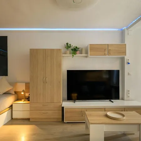 Lägenhet Encantador Estudio Con Piscina, Parking, Gran Tv - Centro